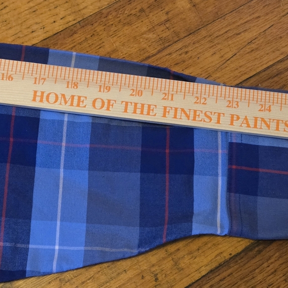 Brooks Brothers Mens XL Regent Fit Stretch Original Polo Blue Plaid Long Sleeve - Picture 4 of 9